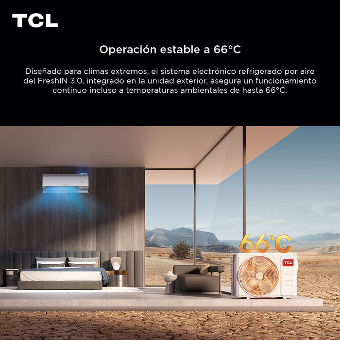 Aire Acondicionado Inverter TCL FreshIN 3.0 12000 BTU WIFI