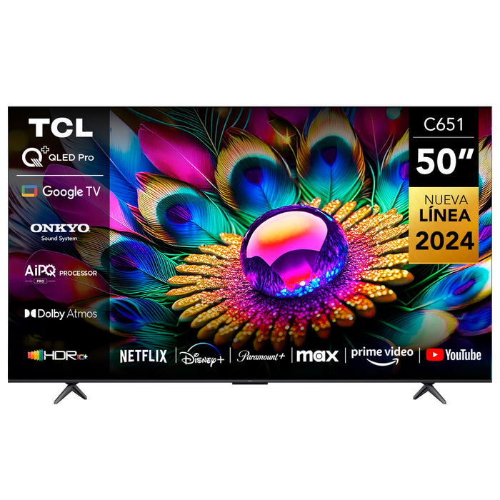 TCL 50" QLED 4K 50C651 Smart TV