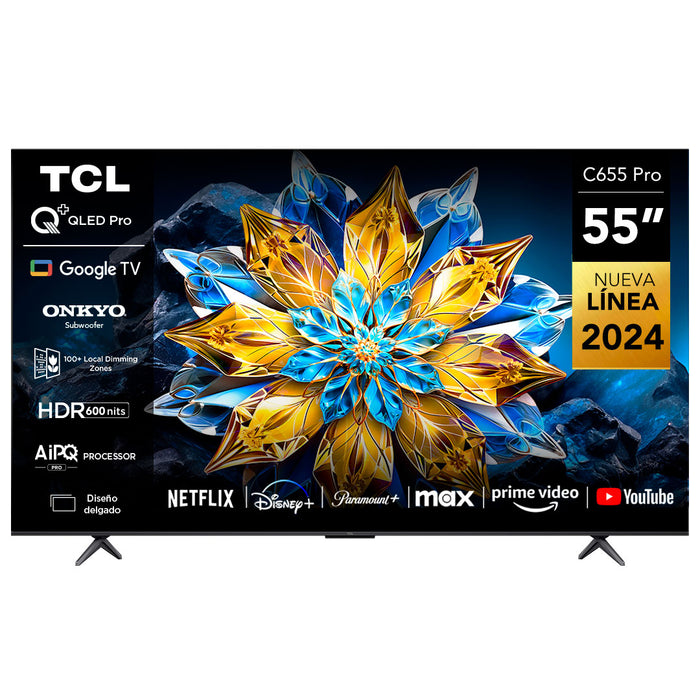 TCL 55" QLED PRO 55C655 Smart TV