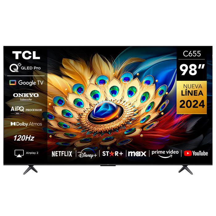 TCL 98" QLED 4K 98C655 Smart TV