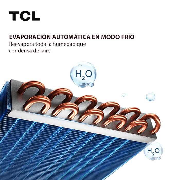 Aire Acondicionado Portátil Frío-Calor TCL 12000 BTU 4 en 1