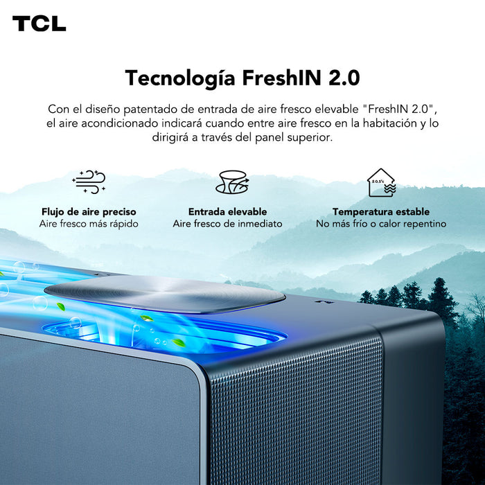 Aire Acondicionado Inverter TCL FreshIN 12000 BTU WIFI