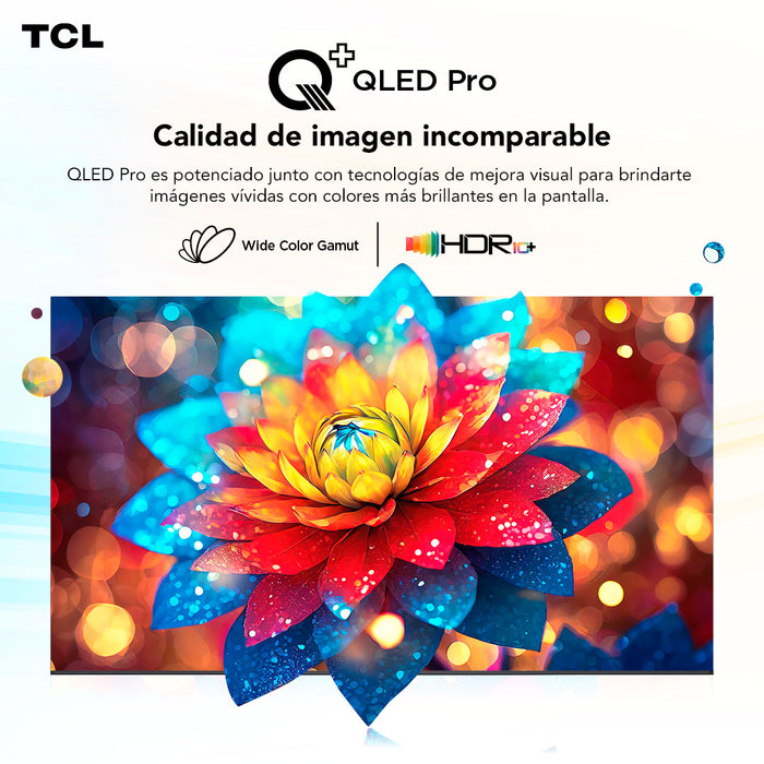 TCL 55" QLED 4K 55C651 Smart TV