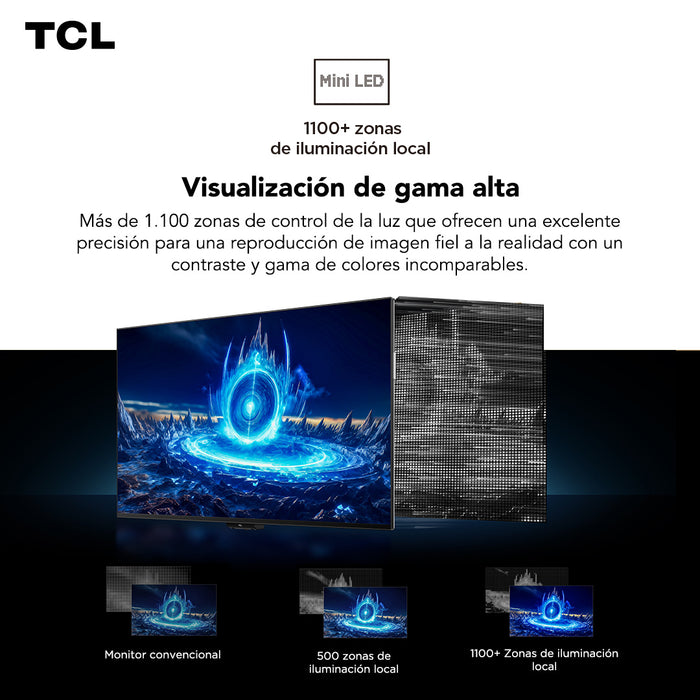 Monitor Gamer TCL 27" R73Q 240Hz HDR QD-MiniLED 1ms