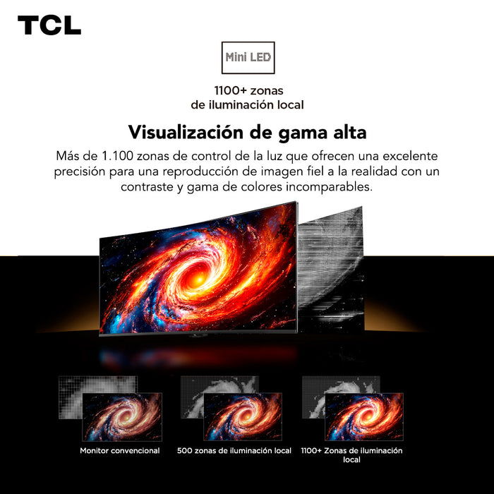 Monitor Gamer TCL 34" R83Q 170Hz 4K QD-MiniLED 1ms