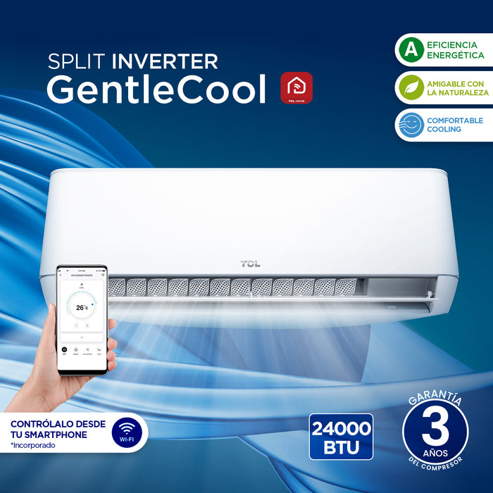 Aire acondicionado Inverter Smart TCL 24000 BTU WIFI