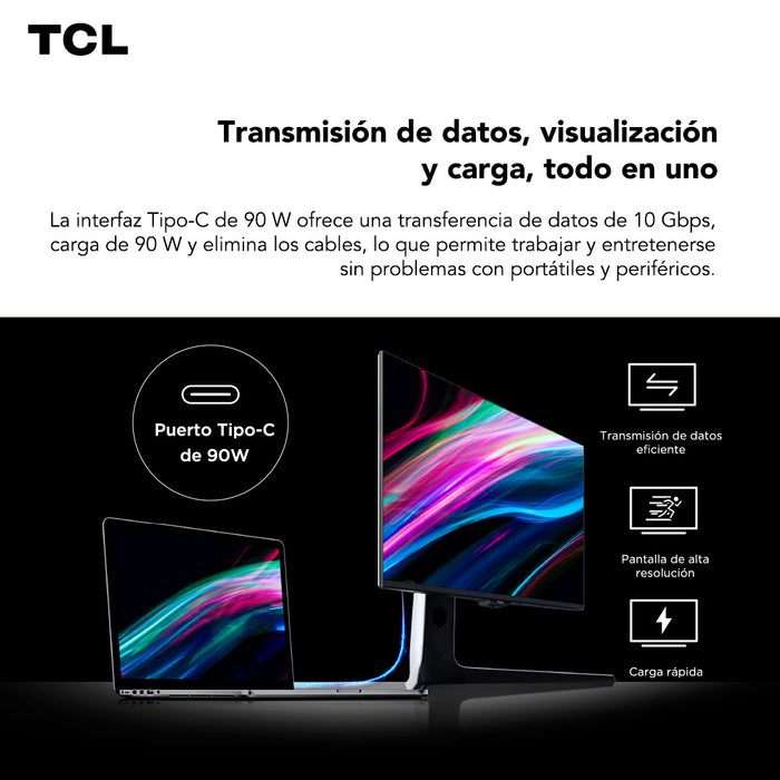 Monitor Gamer TCL 27" R83U 160Hz 4K QD-MiniLED 1ms