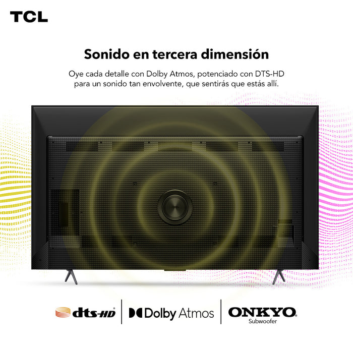 Smart TV 75" TCL 4K QLED 75C655 PRO