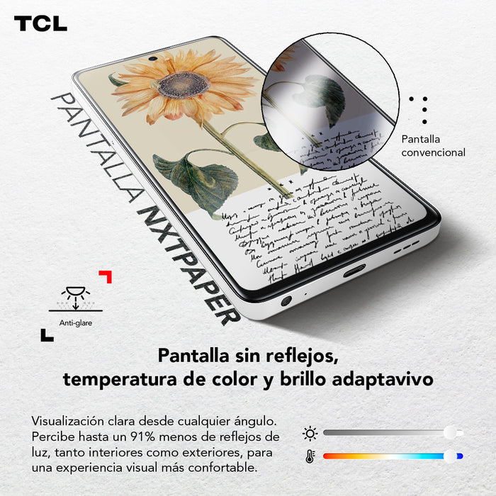 Smartphone TCL 50 PRO NXTPAPER 5G 512GB + Lápiz