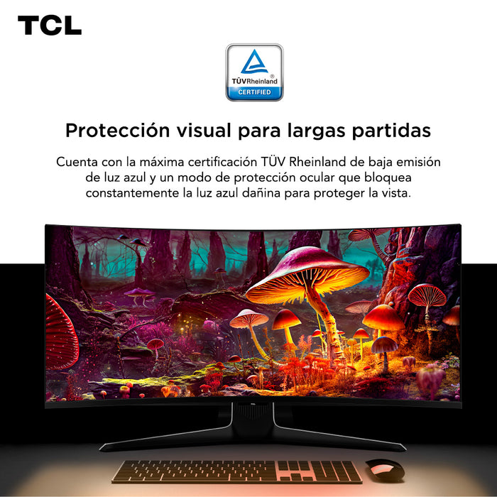 Monitor Gamer TCL 34" R83Q 170Hz 4K QD-MiniLED 1ms