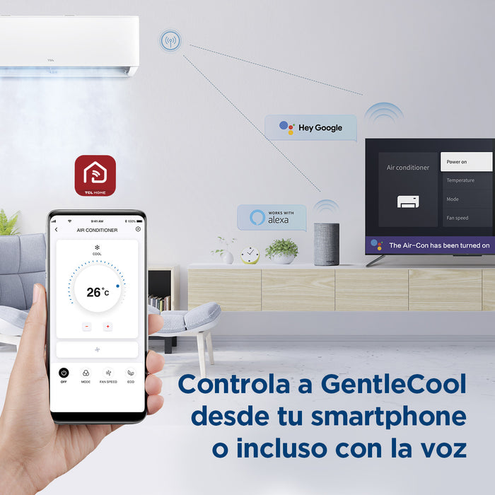 Aire acondicionado Inverter Smart TCL 24000 BTU WIFI