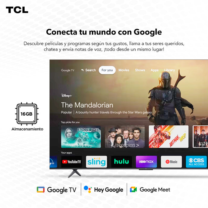 Smart TV 75" TCL 4K QLED 75C655 PRO