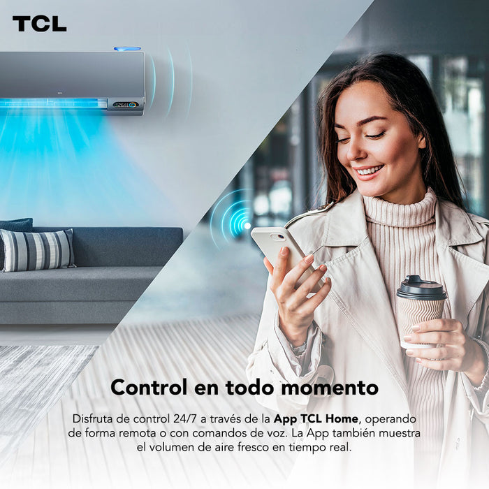 Aire Acondicionado Inverter TCL FreshIN 12000 BTU WIFI