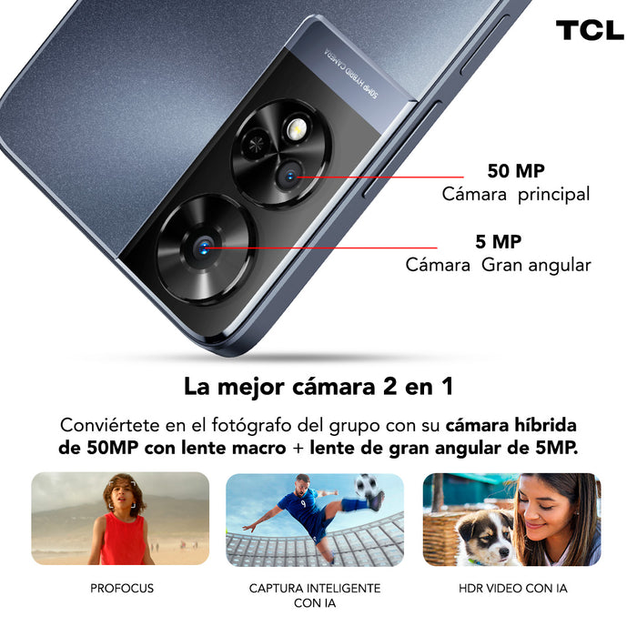 Smartphone TCL 50 5G 256GB 6GB RAM