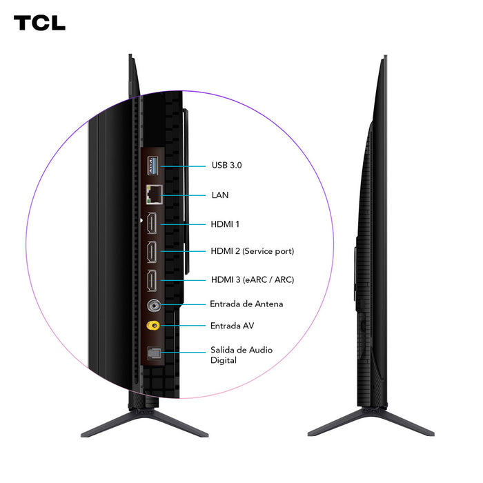 TCL 43" QLED 4K 43C655 Smart TV