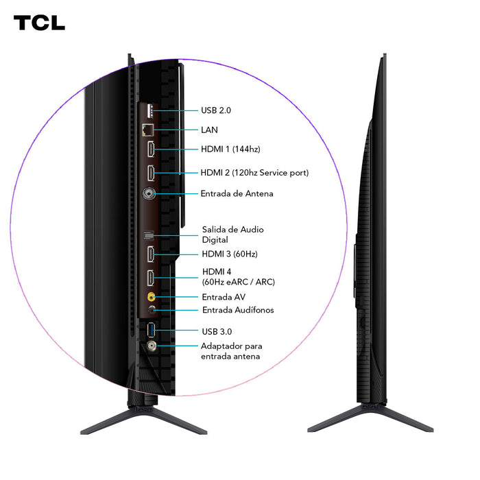 TCL 98" QLED 4K 98C655 Smart TV