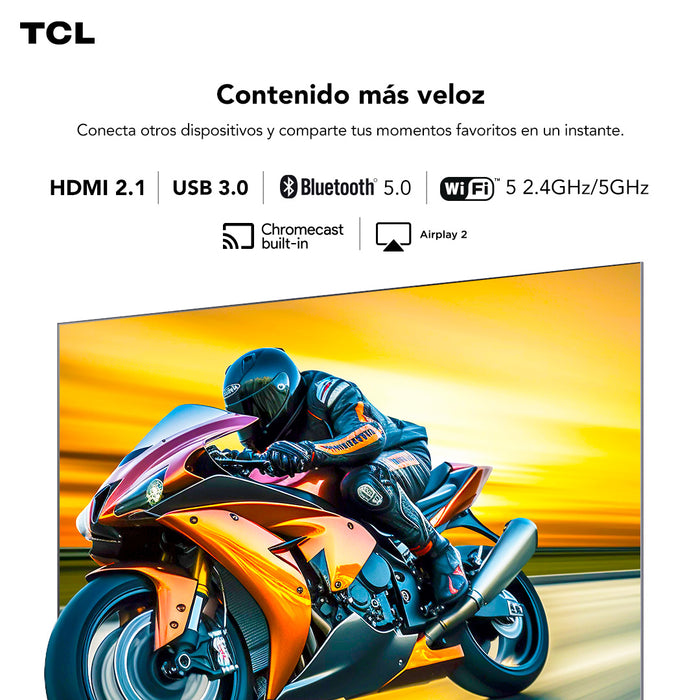 TCL 75" QLED Mini LED 4K 75C755 Smart TV