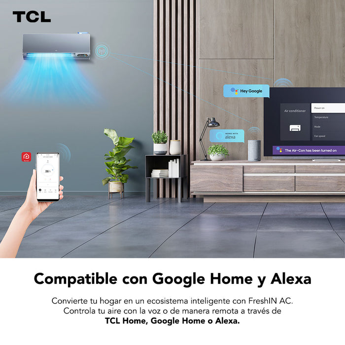 Aire Acondicionado Inverter TCL FreshIN 12000 BTU WIFI