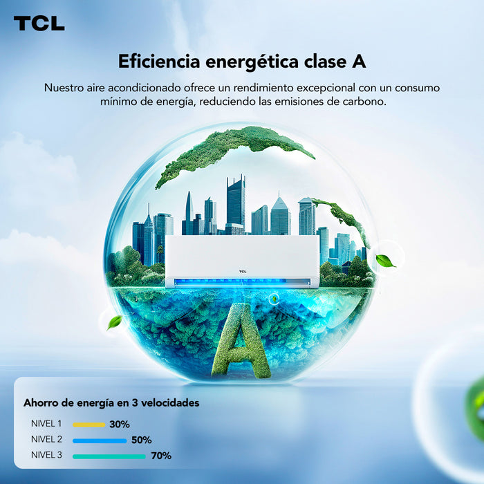 Aire Acondicionado Inverter TCL BreezIN 9000 BTU WIFI