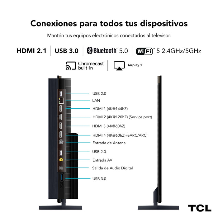 TCL 115" QLED Mini LED 4K 115X955