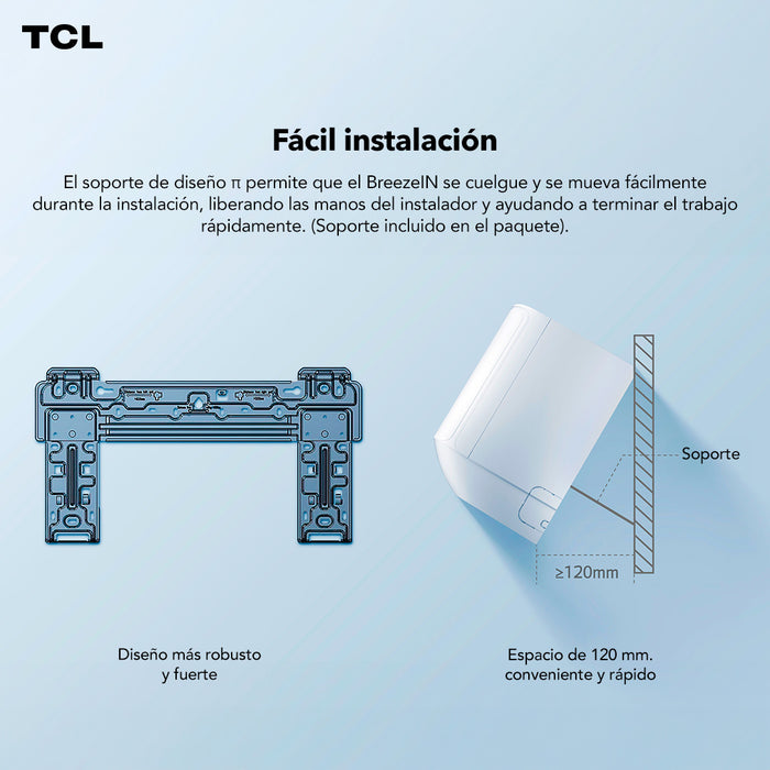 Aire Acondicionado Inverter TCL BreezIN 24000 BTU WIFI