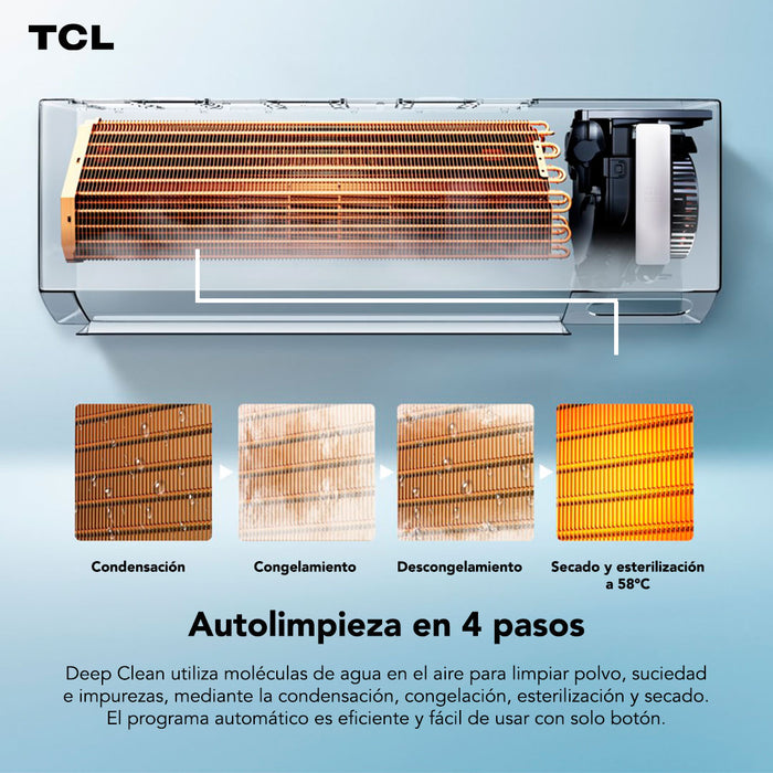 Aire Acondicionado Inverter TCL FreshIN 12000 BTU WIFI