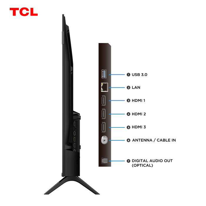 Smart TV TCL Roku TV 32" QLED FHD S5LR