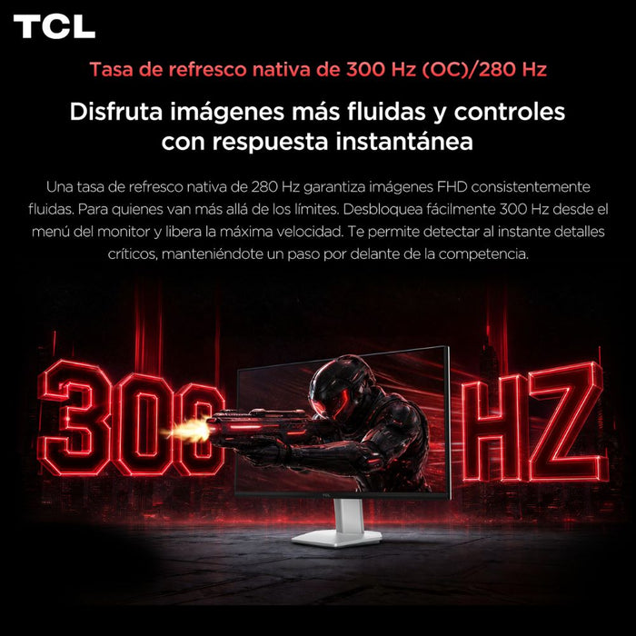 Monitor Gamer TCL 27P1AD FHD 280Hz