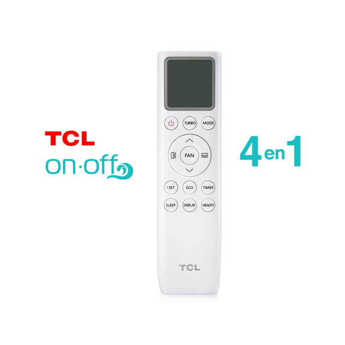 Aire Acondicionado Frio-Calor Split TCL 12000 BTU 4en1