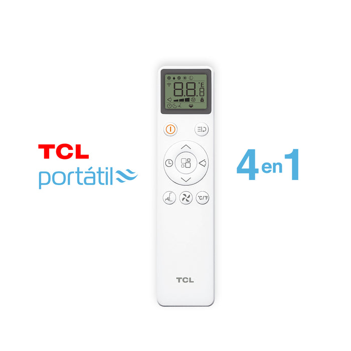 Aire Acondicionado Frio-Calor Portátil TCL 12.000btu 4en1