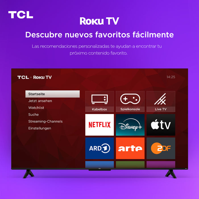 Smart TV TCL Roku TV 43" QLED FHD S5LR