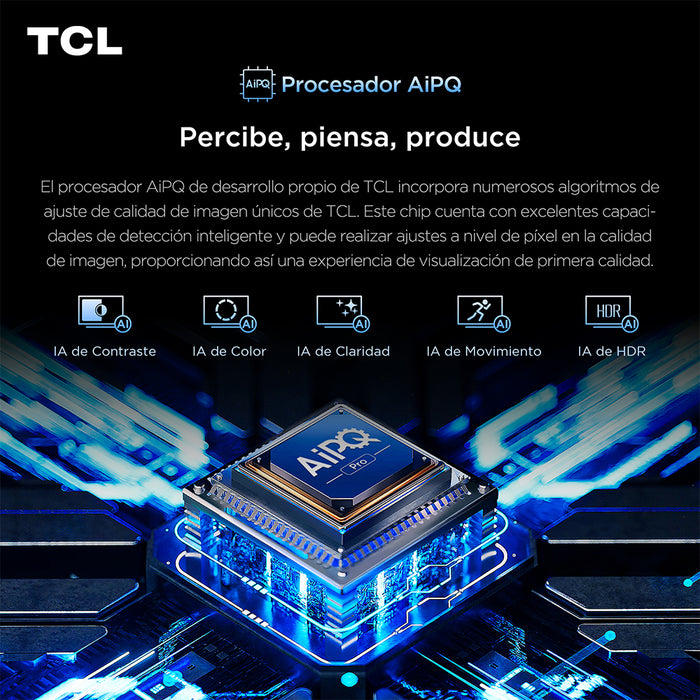 Smart TV 50" TCL 4K UHD QLED 50P7L