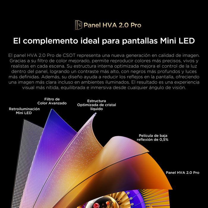 Smart TV 55" TCL 4K SQD-Mini LED 55C7L