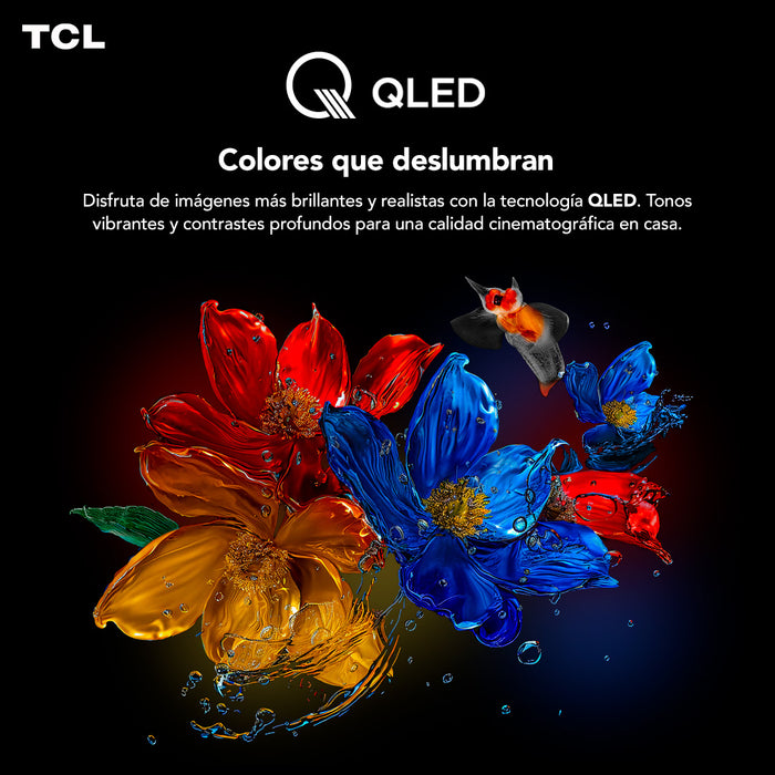Smart TV TCL 55" QLED UHD 4K T6D