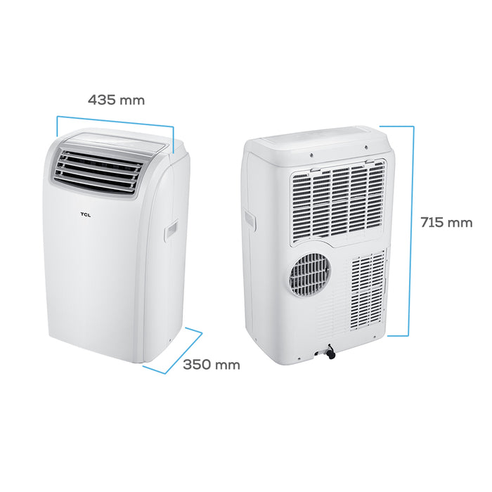 Aire Acondicionado Frio-Calor Portátil TCL 12.000btu 4en1