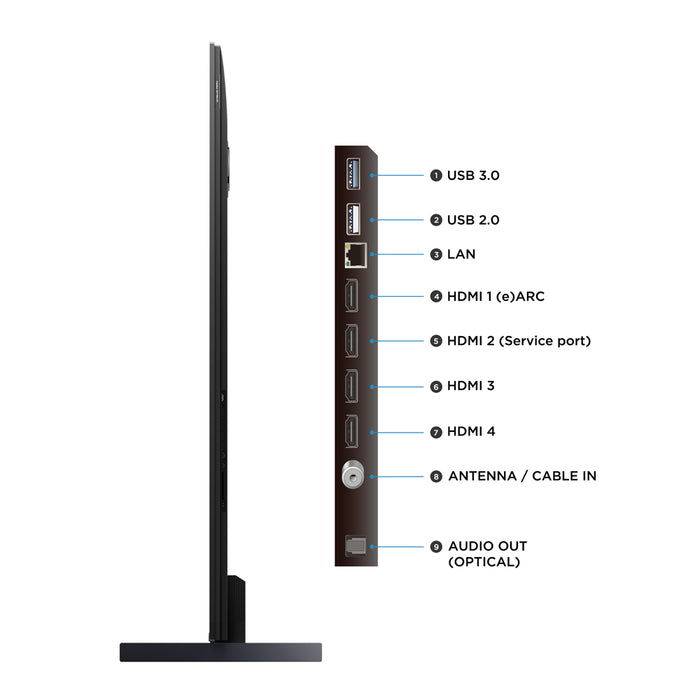 Smart TV 65" TCL QD-Mini LED 4K 65P8L