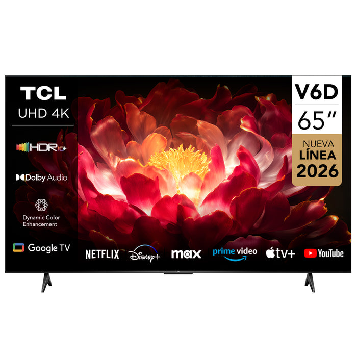 Smart TV TCL 65" UHD 4K UHD 4K V6D