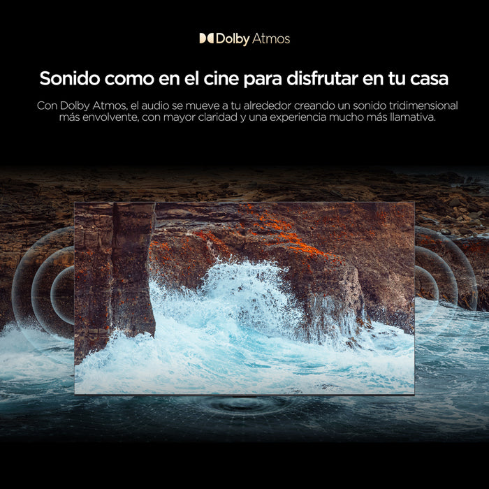 Smart TV 75" TCL QD-Mini LED 4K 75P8L