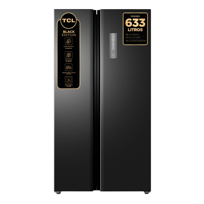Refrigerador Side by Side TCL 633L P650SBS — TCL.cl