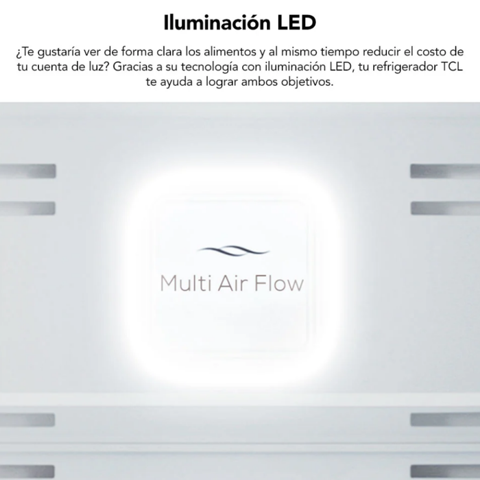 Refrigerador Bottom Freezer TCL 409L No Frost P409BFB