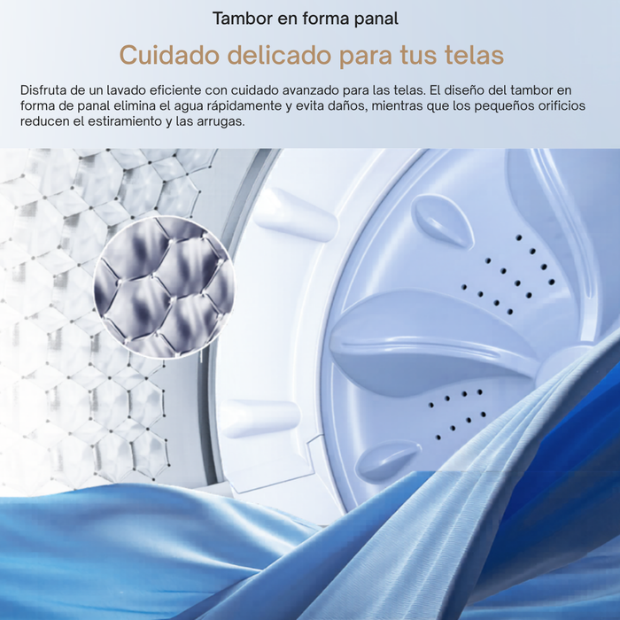 Lavadora Automática Carga Superior TCL 19Kg Titanium F319TLG