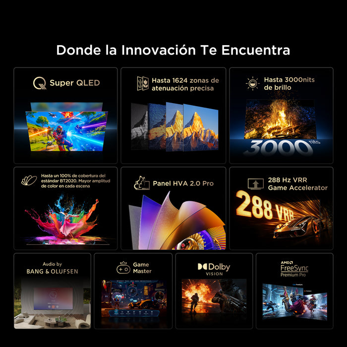 Smart TV 85" TCL 4K SQD-Mini LED 85C7L