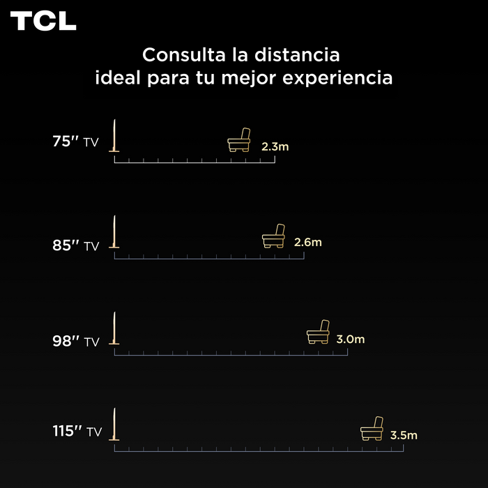 Smart TV TCL 85" SQD-Mini LED UHD 4K X11L