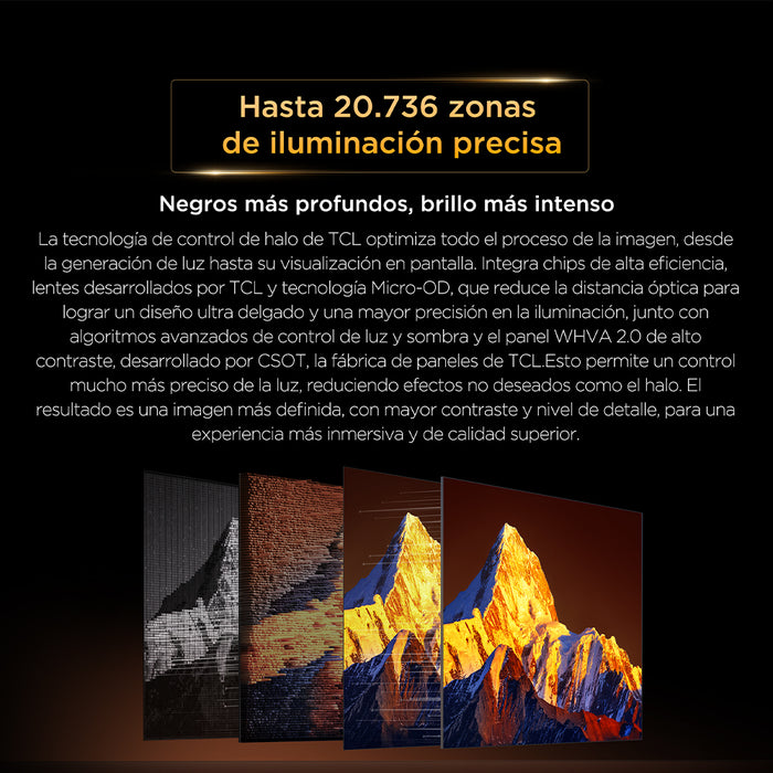 Smart TV TCL 85" SQD-Mini LED UHD 4K X11L