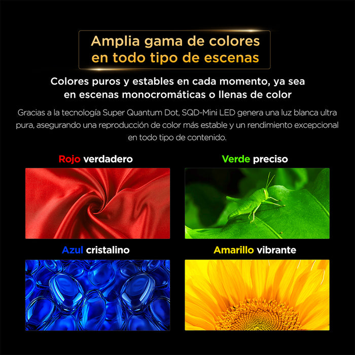 Smart TV TCL 85" SQD-Mini LED UHD 4K X11L
