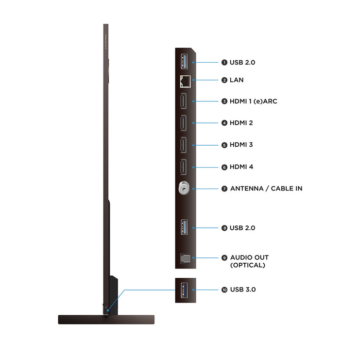 Smart TV TCL 85" SQD-Mini LED UHD 4K X11L