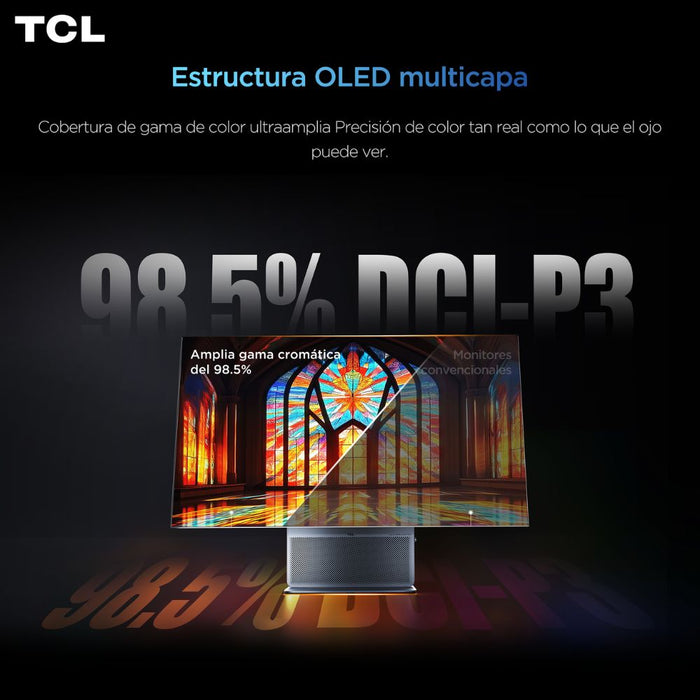 Monitor Gamer TCL 32" OLED 32X3A 4K 240Hz