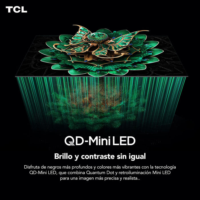 Smart TV 115" TCL 4K QLED Mini LED 115C7K