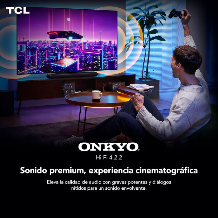 Smart TV 115" TCL 4K QLED Mini LED 115C7K