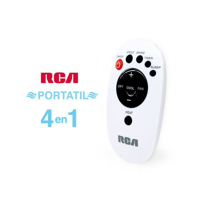 Aire Acondicionado Frio-Calor Portátil RCA 12.000BTU 4en1
